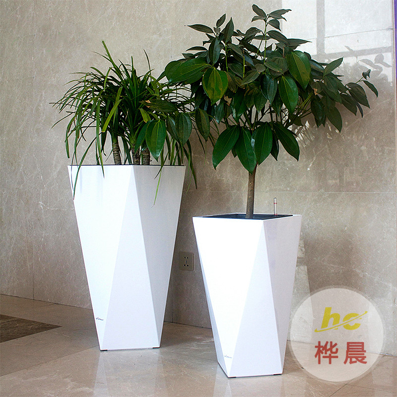 廠家定制樹(shù)池模型室外組合大花盆美陳移動(dòng)花壇商場(chǎng)戶外玻璃鋼花盆
